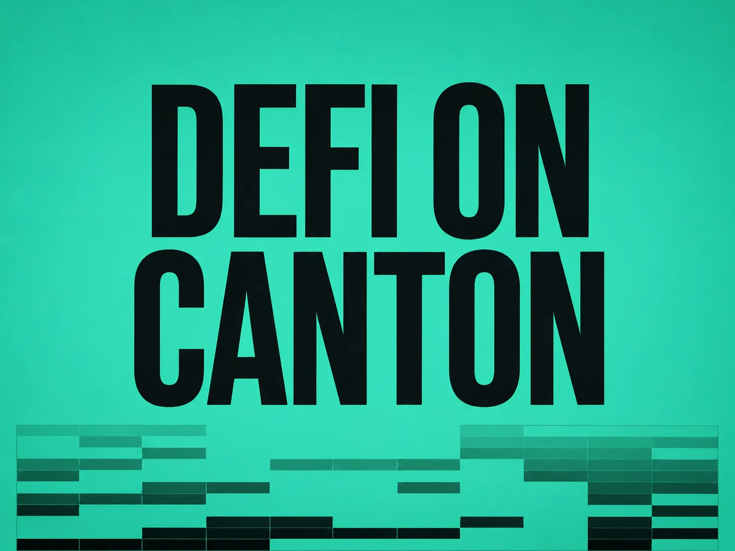 DeFi on Canton: What Crypto Adoption Actually Looks Like When the Infrastructure Catches Up